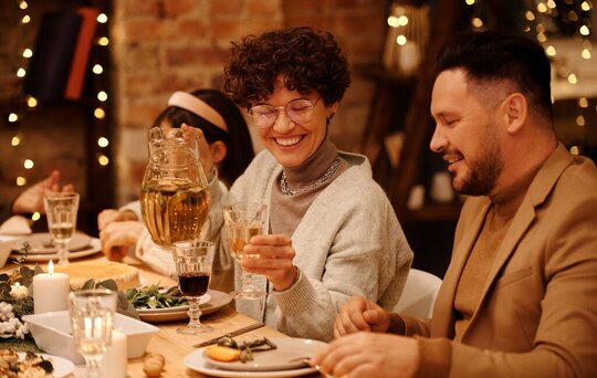 cena di gruppo